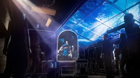 National Gallery Visualisation of Leonardo: Experience a Masterpiece exhibition