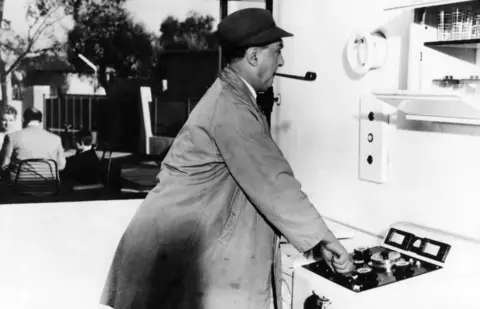 Getty Images Jacques Tati's humour (seen here working on his acclaimed film, Mon Oncle) can be found in Hector's House