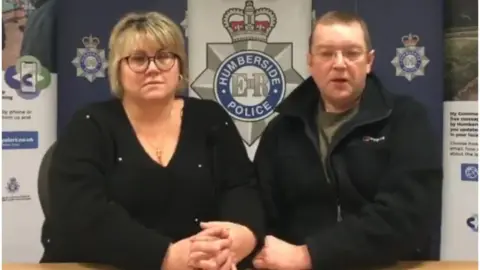Humberside Police/ PA Wire Lisa and Russell Squire
