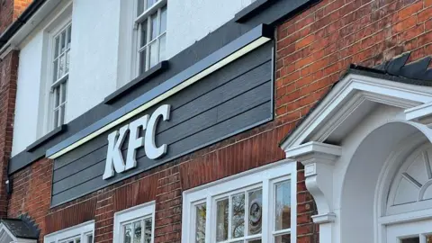 Jamie Niblock/BBC KFC in Brentwood High Street