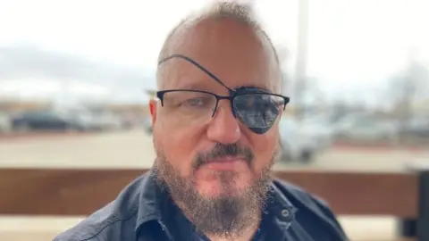 Getty Images Stewart Rhodes faces decades in jail after being convicted for his role in the Capitol riot