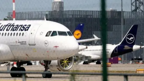 Reuters Lufthansa plane