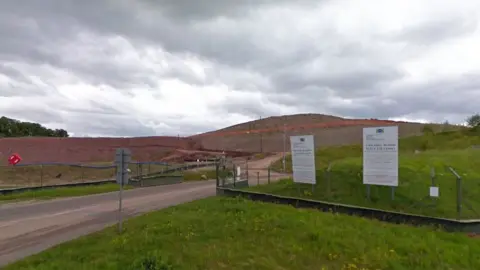 Google Hafod Quarry landfill