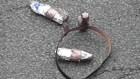 Met Police Fake suicide belt