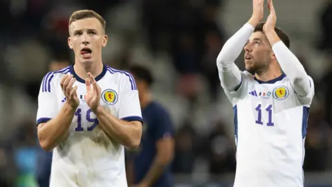 Scotland midfielders Lewis Ferguson and Ryan Christie