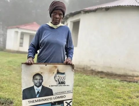 BBC Lindeni Lombo, mother of murdered ANC councillor Thembinkosi Lombo