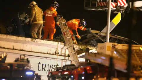 PA Media Clutha crash scene