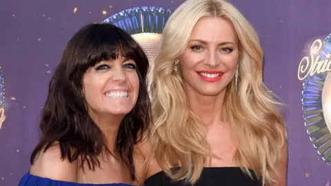 Getty Images Strictly Come Dancing hosts Claudia Wikleman and Tess Daly