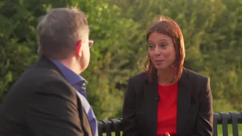 Iain Watson and Gloria de Piero