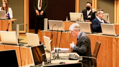 Senedd Cymru Mark Drakeford and others