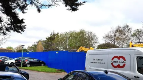 The site of the future Shoebury health centre in Ness Road