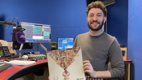 BBC/Robert Constantin Billy Lockett poses with his new album