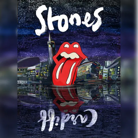 The Rolling Stones Promotional artwork for their Cardiff gig