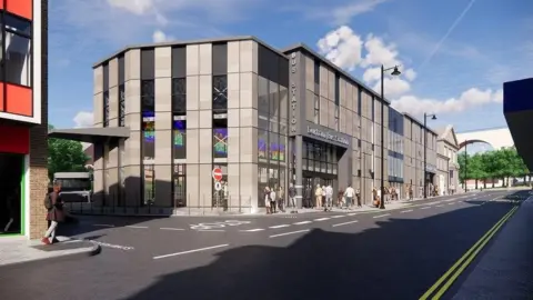 Durham Bus Station Artist's impression of Durham Bus Station