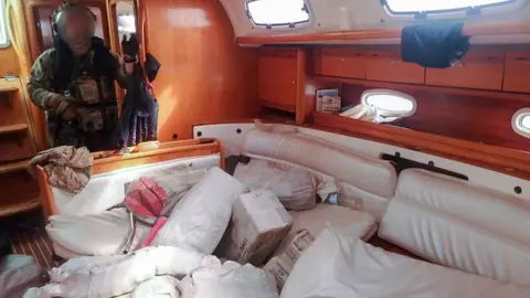 National Crime Agency cocaine on boat