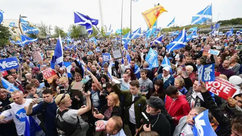 Getty Images independence rally