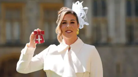 PA Media Mary Earps with MBE