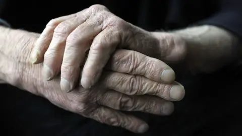BBC Older person's hands