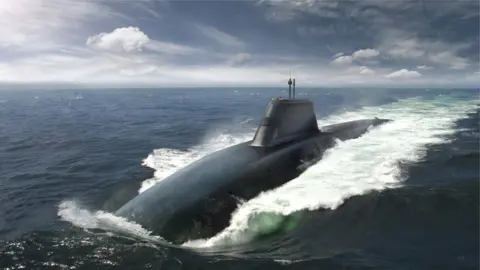 BAE Systems Artist's impression of Dreadnought submarine