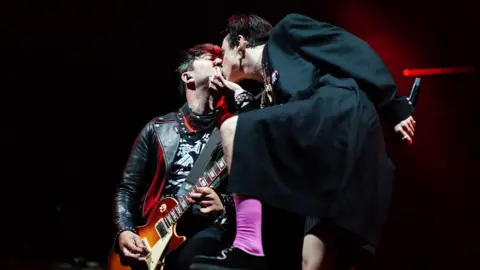 PA Media Yungblud performing on the John Peel stage at the Glastonbury Festival