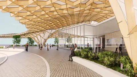 Kirklees Council The planned new bus station