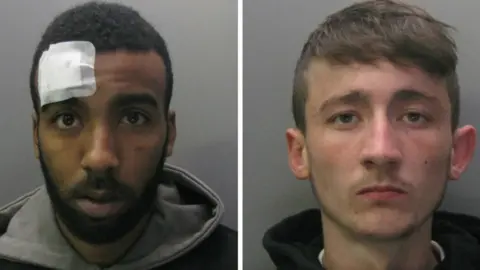Cambridgeshire Police Nico White-Channer and Damian Rutterford