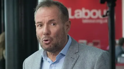 PA Derek Hatton at Labour Party conference