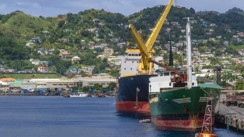 Kingstown Harbour, St. Vincent