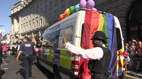 Police at Pride
