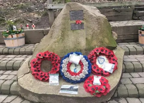 BBC Mi Amigo crash memorial, Endcliffe Park, Sheffield