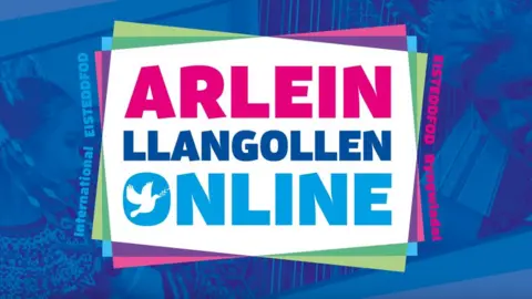 Llangollen International Eisteddfod Llangollen Online logo