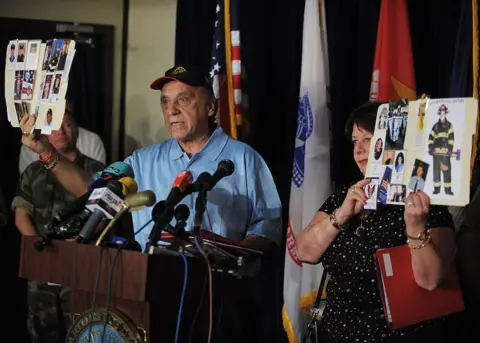 Pool Families show images of their loved ones