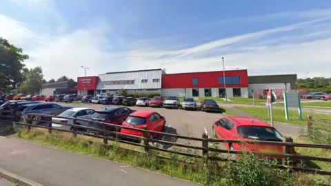 Google Enderby Leisure and Golf Centre in Mill Lane