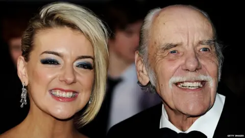 Getty Images Sheridan Smith with her father