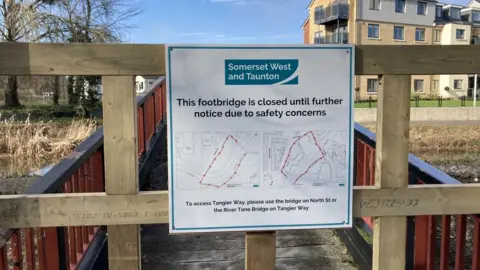 Daniel Mumby Taunton footbridge