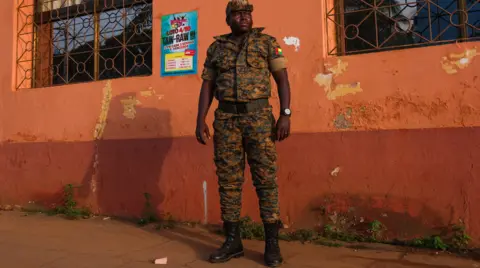  Ricci Shryock A soldier in the street