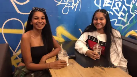 BBC Students Sienna Sooknanan and Kashaa Srikanthan