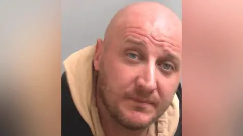 Essex Police Charlie Lancaster in a police mug shot