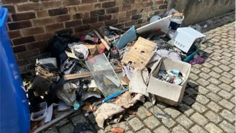 Stoke-on-Trent City Council Dumped waste