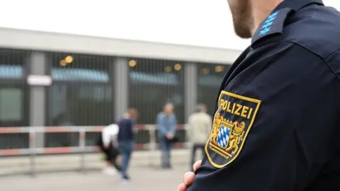 A German police officer