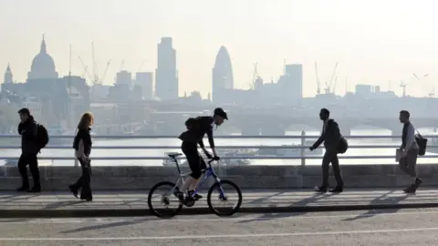 Jeff Overs Walking and cycling in London