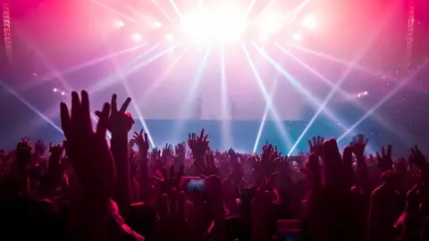 Getty Images crowd at music festival