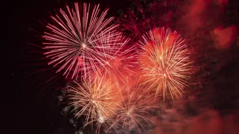 Getty Images Bonfire display