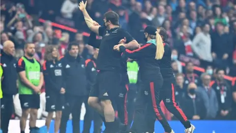 Getty Images Pitch invader