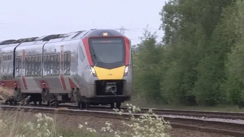 Train on the Wherry Line