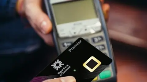 RBS RBS fingerprint bank card