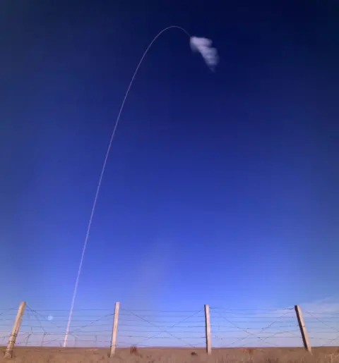 NASA The Soyuz MS-10 spacecraft is seen in this long exposure photograph as it is launched with Expedition 57 Flight Engineer Nick Hague of NASA and Flight Engineer Alexey Ovchinin of Roscosmos, at the Baikonur Cosmodrome, Kazakhstan