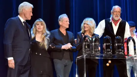 Getty Images Fleetwood Mac at the MusiCares celebration