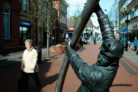 Alamy Wrexham town centre