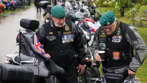 PA Media Motorcyclists